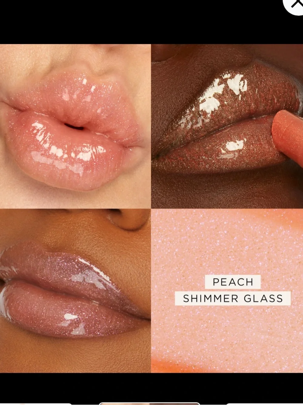 tarte Maracuja Juicy Lip Plump — peach shimmer glass